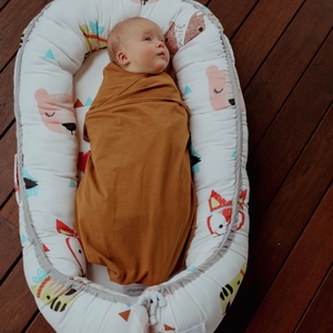 baby nest baby lounger little archer and co baby nest pod