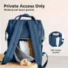 KeaBabies Nappy Changing Bag - Baby Diaper Bag Backpack with Changing Pad, Large Nappy Bag Backpack, Multi-functional Waterproof Baby Bag for Mom and Dad, Stylish Travel Baby Backpack (Classic Gray) - Image 23