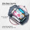 KeaBabies Nappy Changing Bag - Baby Diaper Bag Backpack with Changing Pad, Large Nappy Bag Backpack, Multi-functional Waterproof Baby Bag for Mom and Dad, Stylish Travel Baby Backpack (Classic Gray) - Image 30
