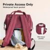 KeaBabies Nappy Changing Bag - Baby Diaper Bag Backpack with Changing Pad, Large Nappy Bag Backpack, Multi-functional Waterproof Baby Bag for Mom and Dad, Stylish Travel Baby Backpack (Classic Gray) - Image 50