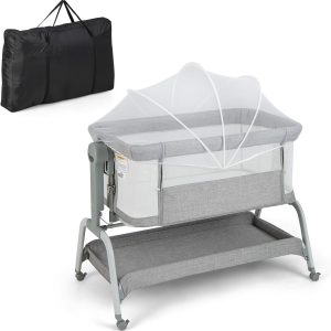 BABY JOY 4 in 1 Baby Bassinet with Mattress