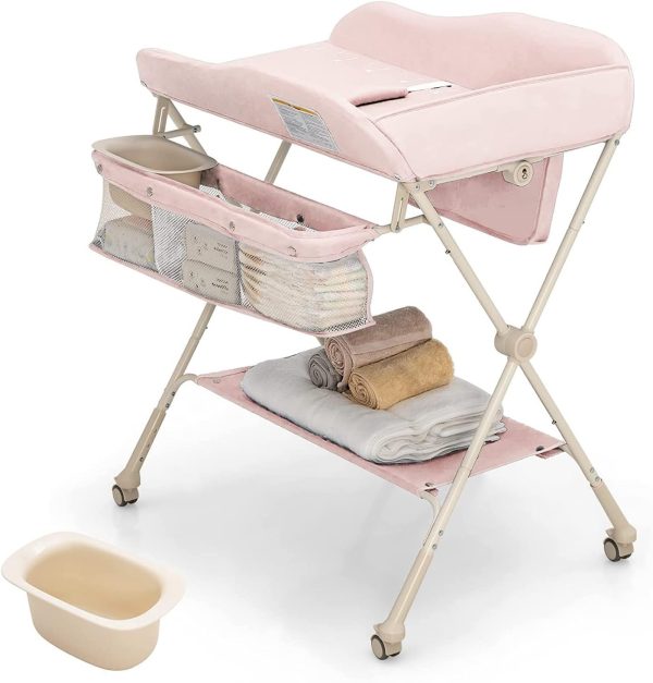 BABY JOY Baby Changing Table 4-in-1