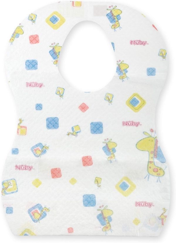 Nuby Disposable Bibs 10 Pack